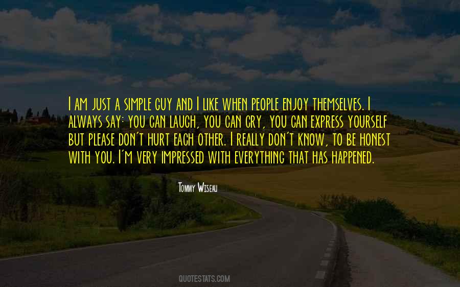 Enjoy The Simple Things Quotes #85813