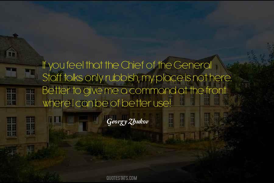 Quotes About Chief Of Staff #427391