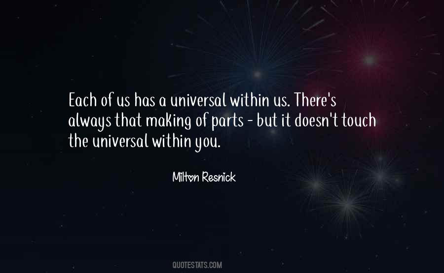 Quotes About The Universe Within Us #767641
