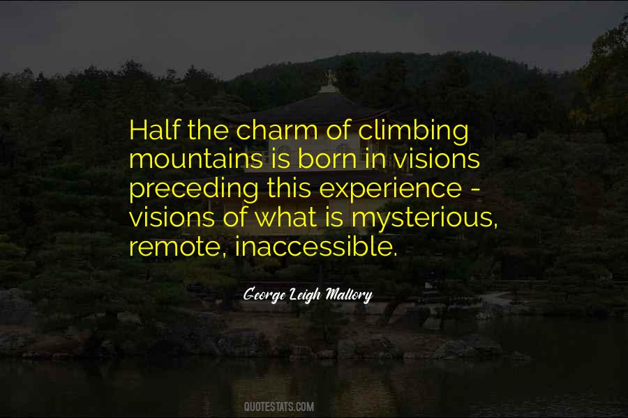 Quotes About Hiking In The Mountains #1057631