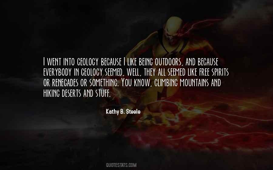 Quotes About Hiking In The Mountains #51084