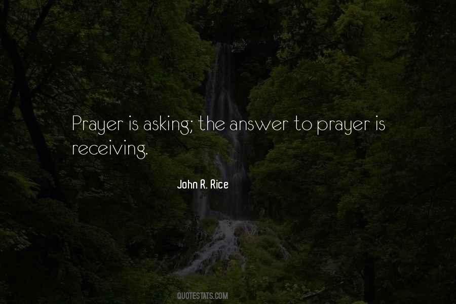 Quotes About Answers To Prayer #1044777