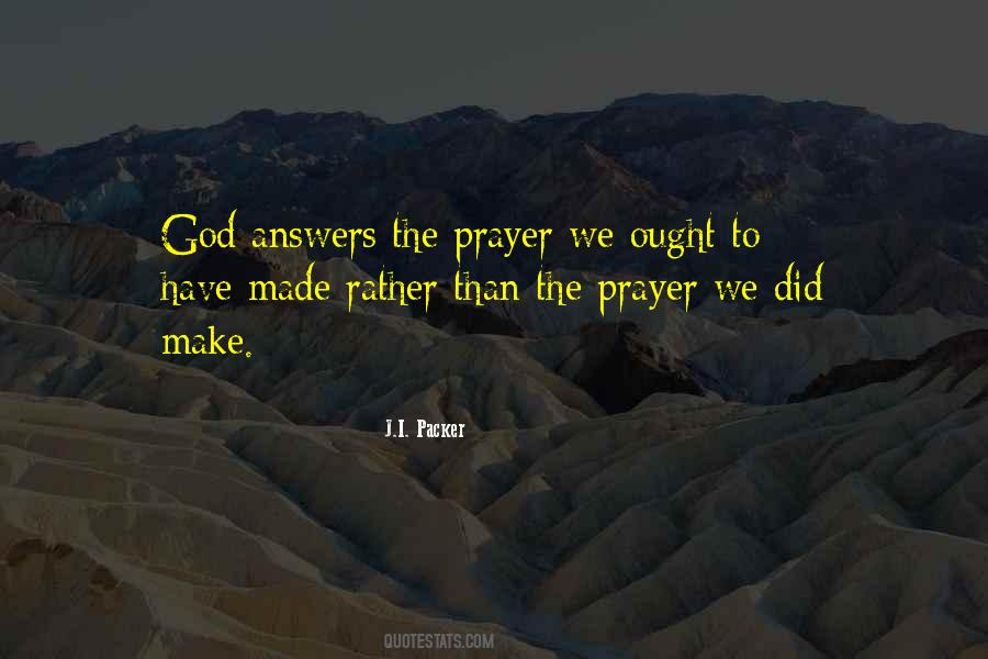 Quotes About Answers To Prayer #1049700