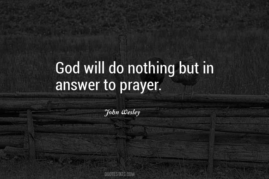 Quotes About Answers To Prayer #1359195
