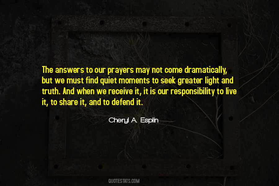 Quotes About Answers To Prayer #1421610