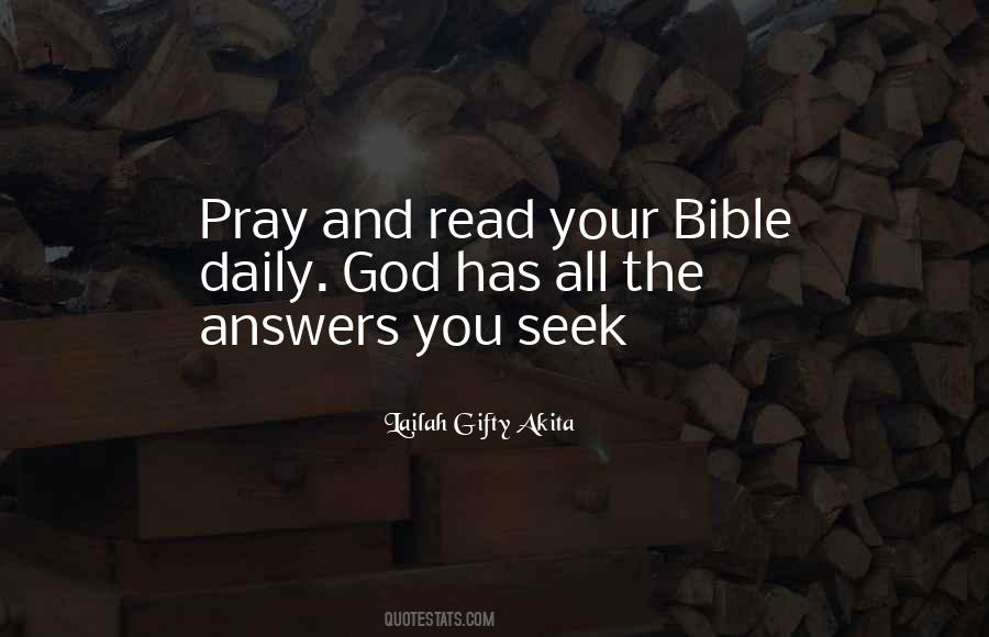 Quotes About Answers To Prayer #1439967