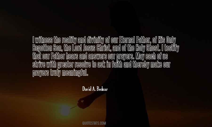 Quotes About Answers To Prayer #1583011