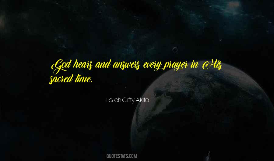Quotes About Answers To Prayer #1620622