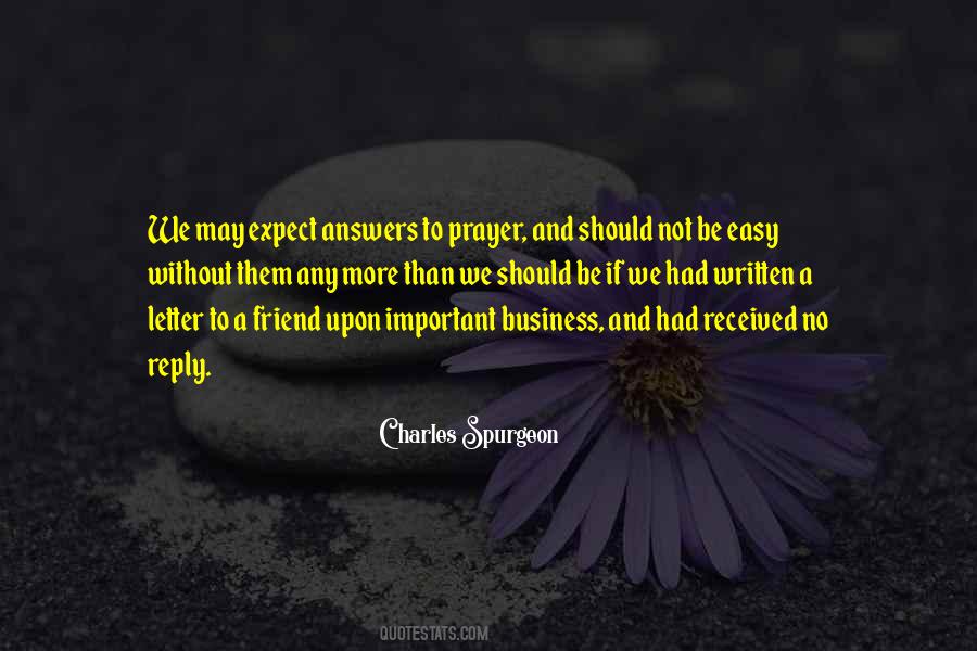 Quotes About Answers To Prayer #1841534