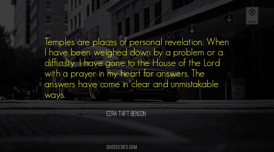 Quotes About Answers To Prayer #204918