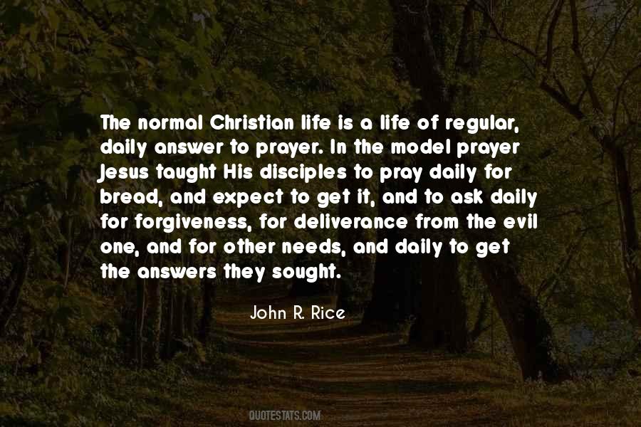 Quotes About Answers To Prayer #238427