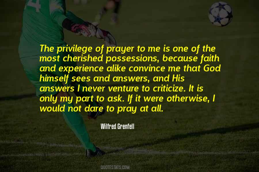 Quotes About Answers To Prayer #260226