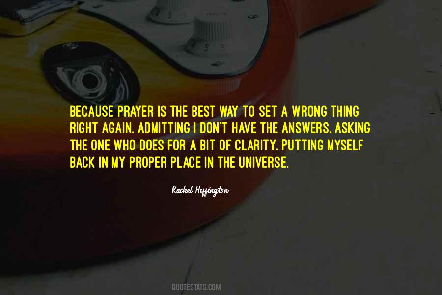 Quotes About Answers To Prayer #426138