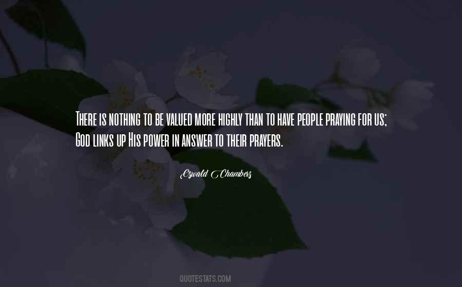 Quotes About Answers To Prayer #436993