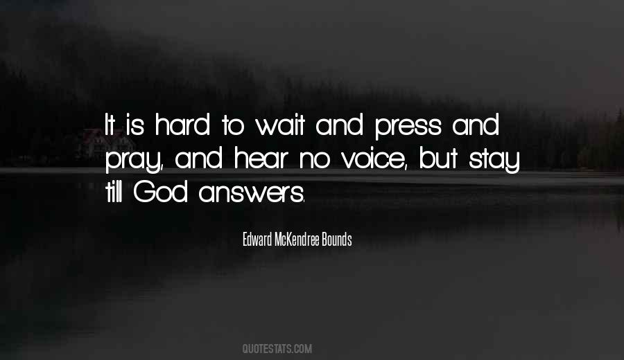 Quotes About Answers To Prayer #527861