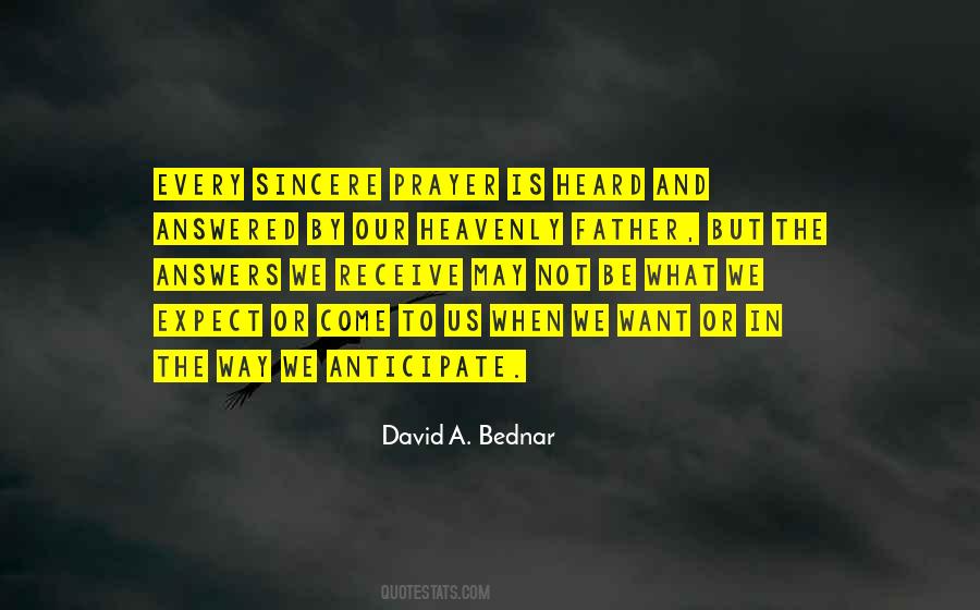 Quotes About Answers To Prayer #620954
