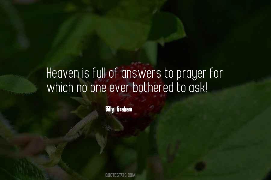 Quotes About Answers To Prayer #890461