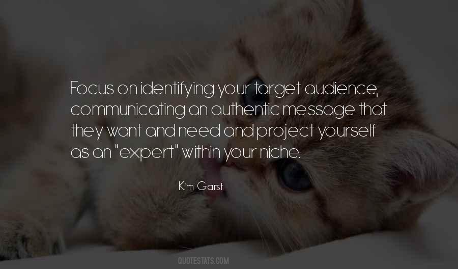 Quotes About Target Audience #1001444