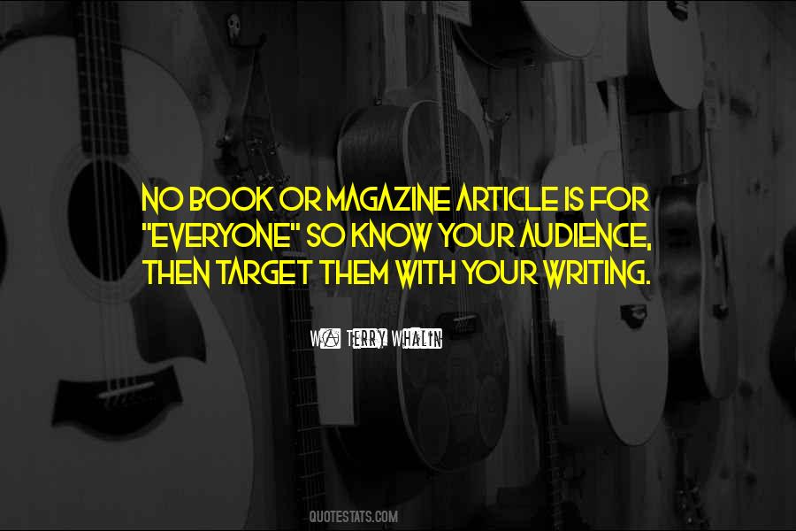 Quotes About Target Audience #126209