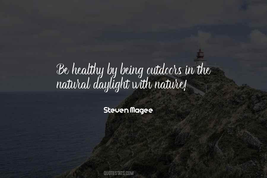 Outdoors And Nature Quotes #1458991