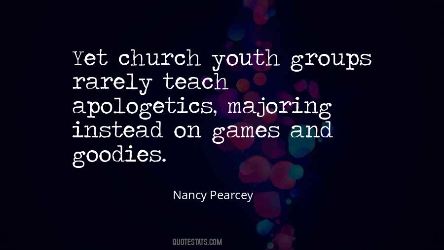 Quotes About Youth Groups #1357662