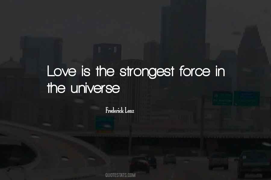 Quotes About Strongest Love #1561398