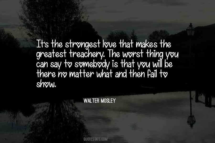 Quotes About Strongest Love #52430