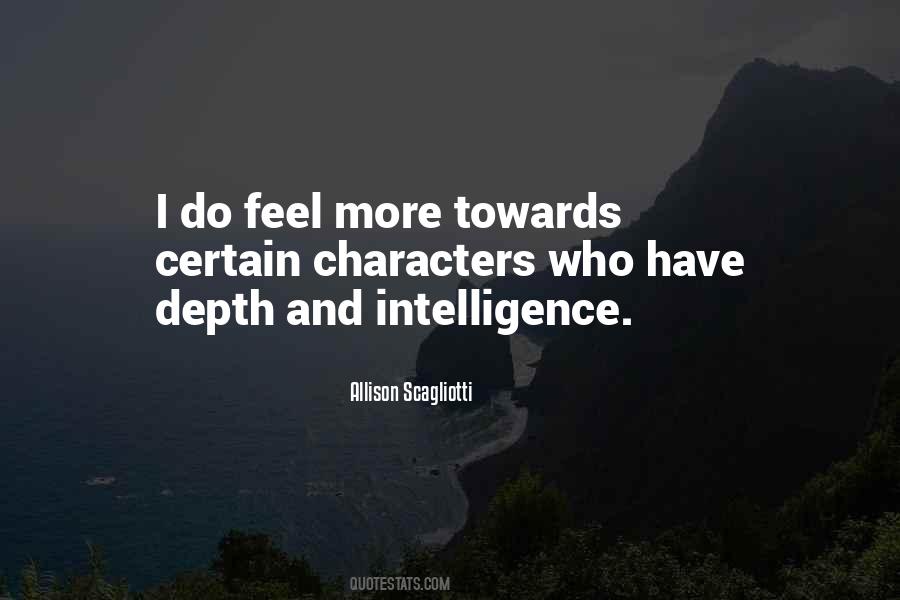 Quotes About Depth #1694217