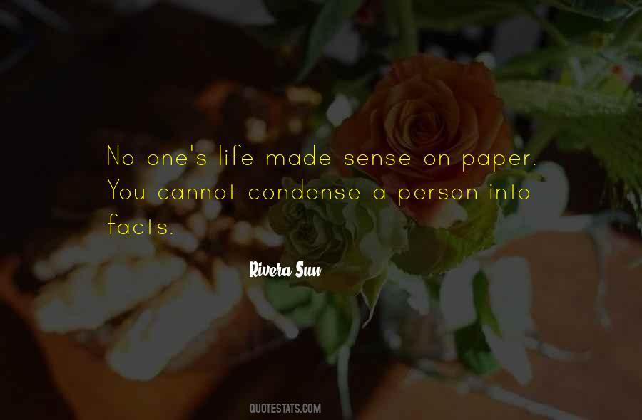 Quotes About Sense Of Life #41153