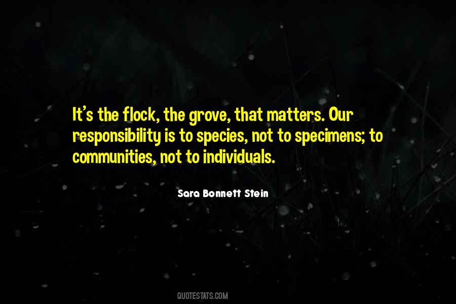 It Is Our Responsibility Quotes #1144