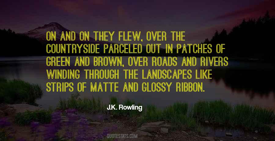 Brown And Green Quotes #1154344
