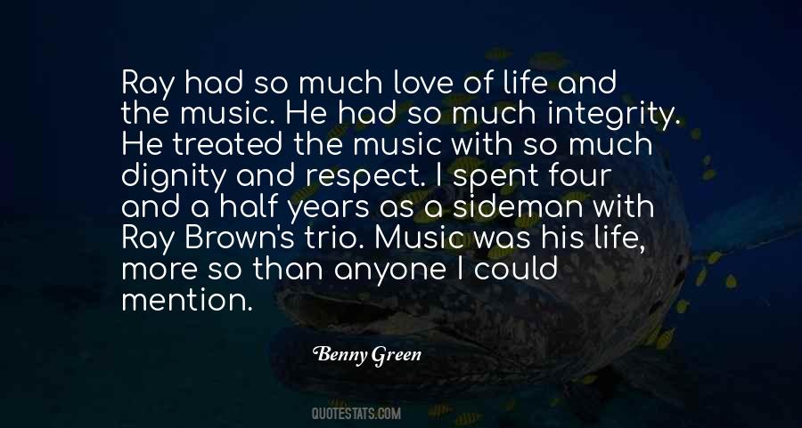 Brown And Green Quotes #719591