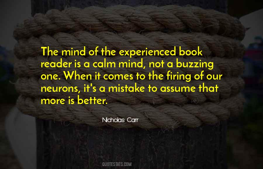 Quotes About More Is Better #1276527