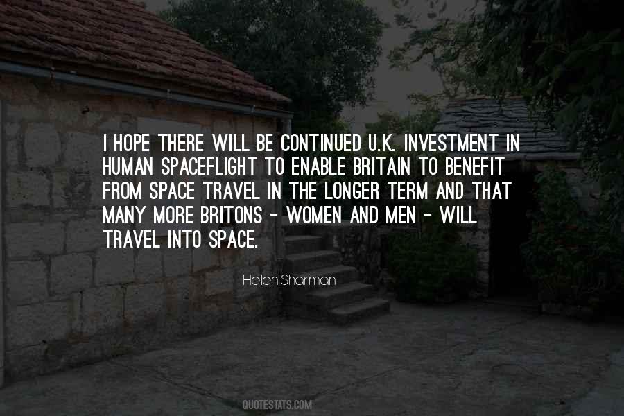 Quotes About Space Travel #1697447