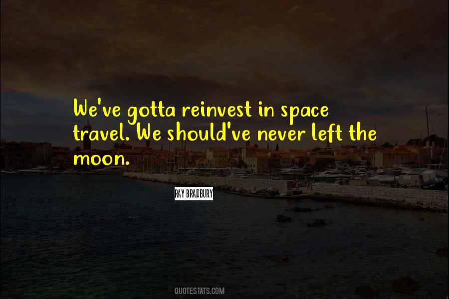 Quotes About Space Travel #912334
