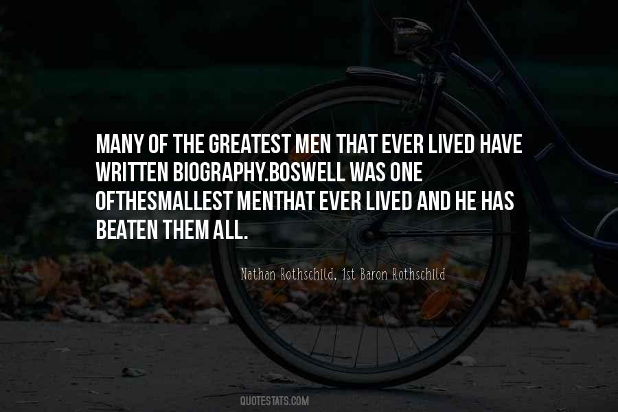 Quotes About Greatest Man #157978