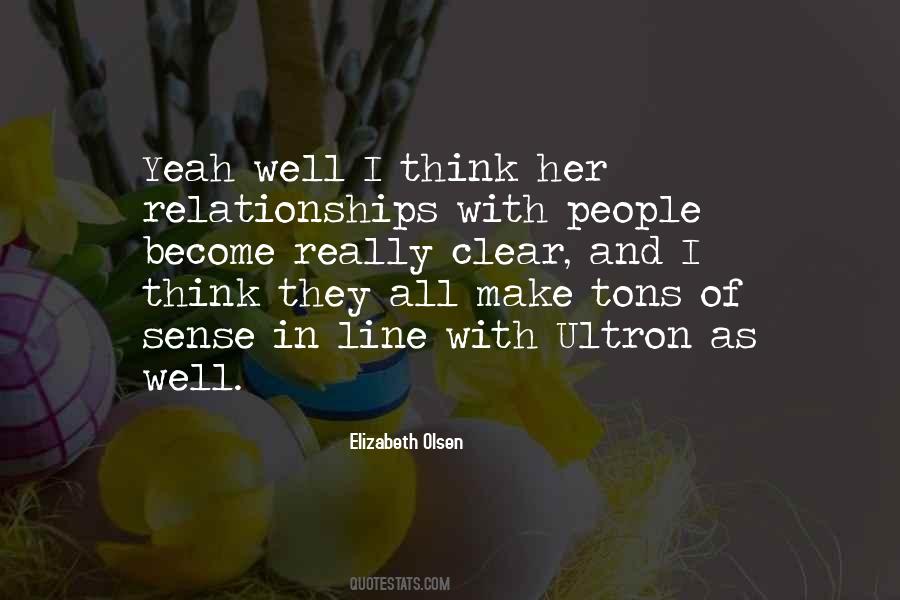 Relationships With People Quotes #1811611