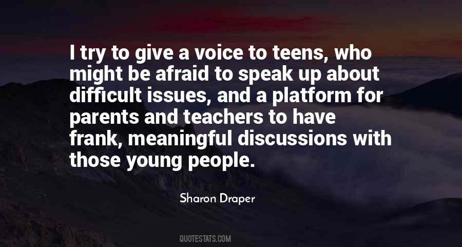 Quotes About Difficult Discussions #1506585