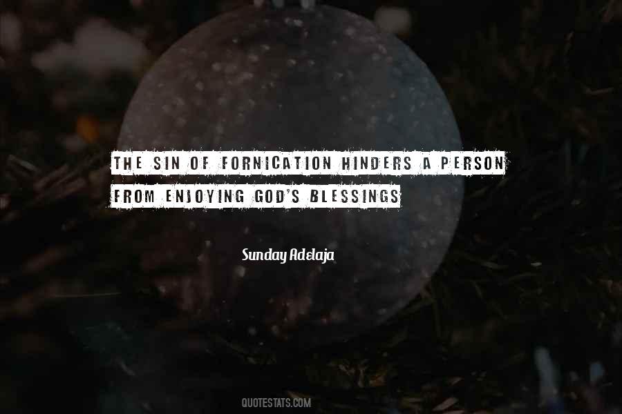 Quotes About Fornication #1191562