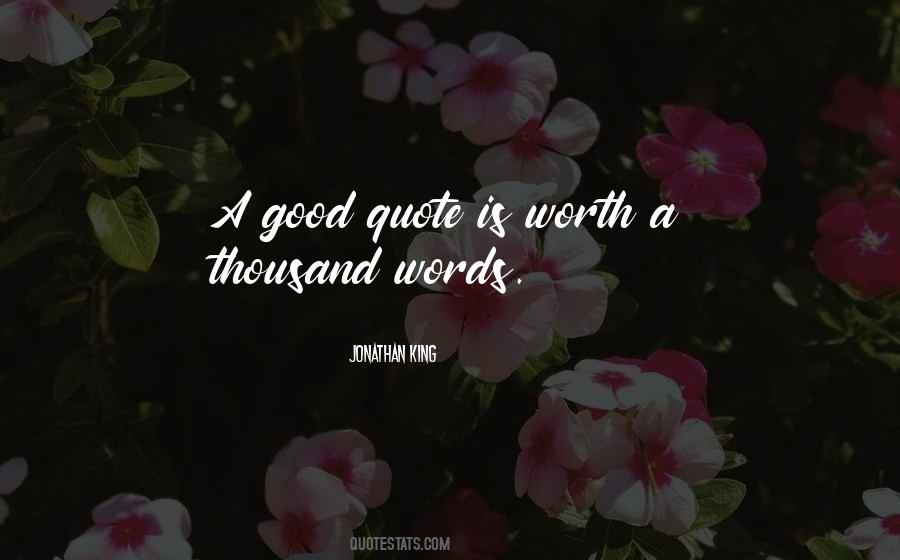 Quotes About A Thousand Words #1335349