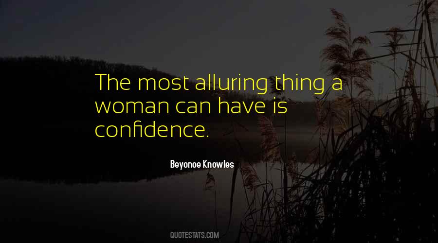 Confidence Woman Quotes #211727