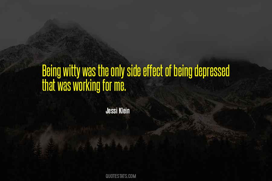 Quotes About Being Depressed #1811823