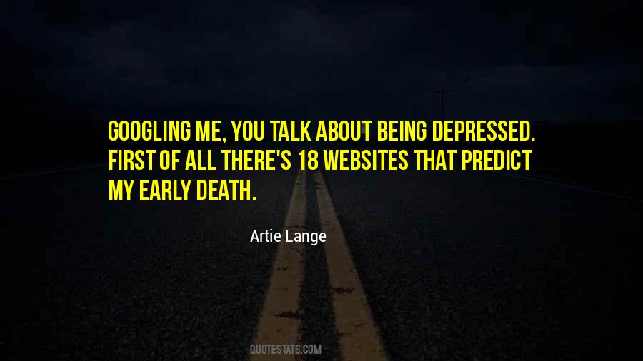 Quotes About Being Depressed #918929