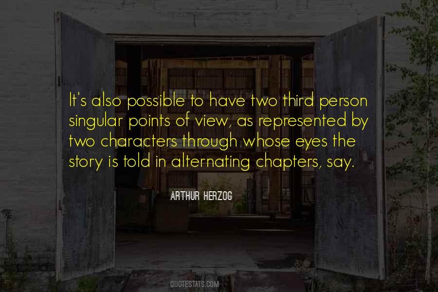 Quotes About Third Person #840062