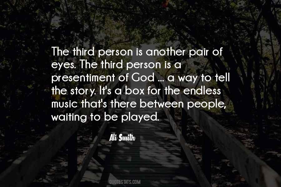 Quotes About Third Person #862587