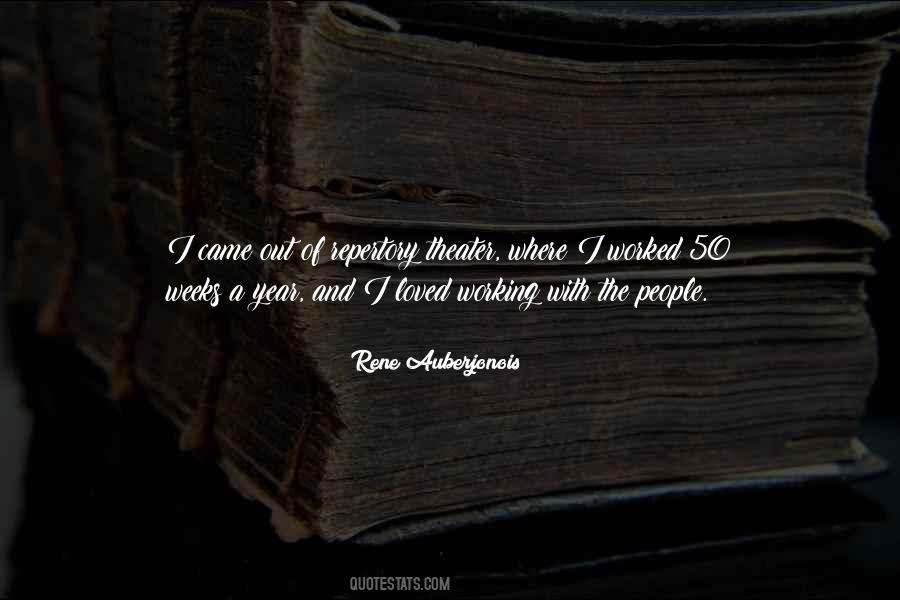 Repertory Theater Quotes #1244808