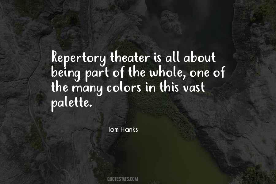 Repertory Theater Quotes #239980