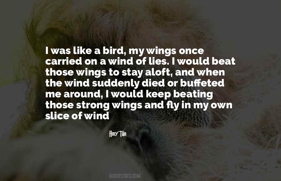 Quotes About Wings #631559