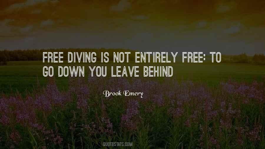 Quotes About Leave Behind #1250638