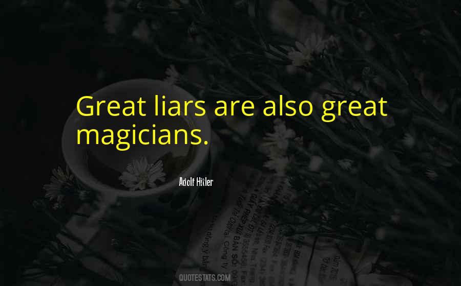 Quotes About Magicians #454230